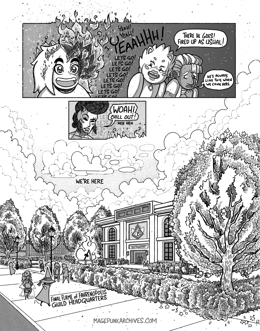 Let’s Go! Mage Punk and the Final Flame! – Page 8